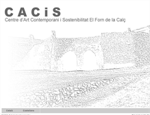 Tablet Screenshot of cacis.cat